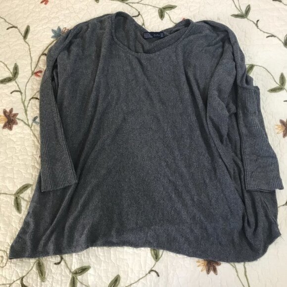Zara O/S Dolman Oversize Wool Spandex Sweater​​​ - Picture 3 of 8